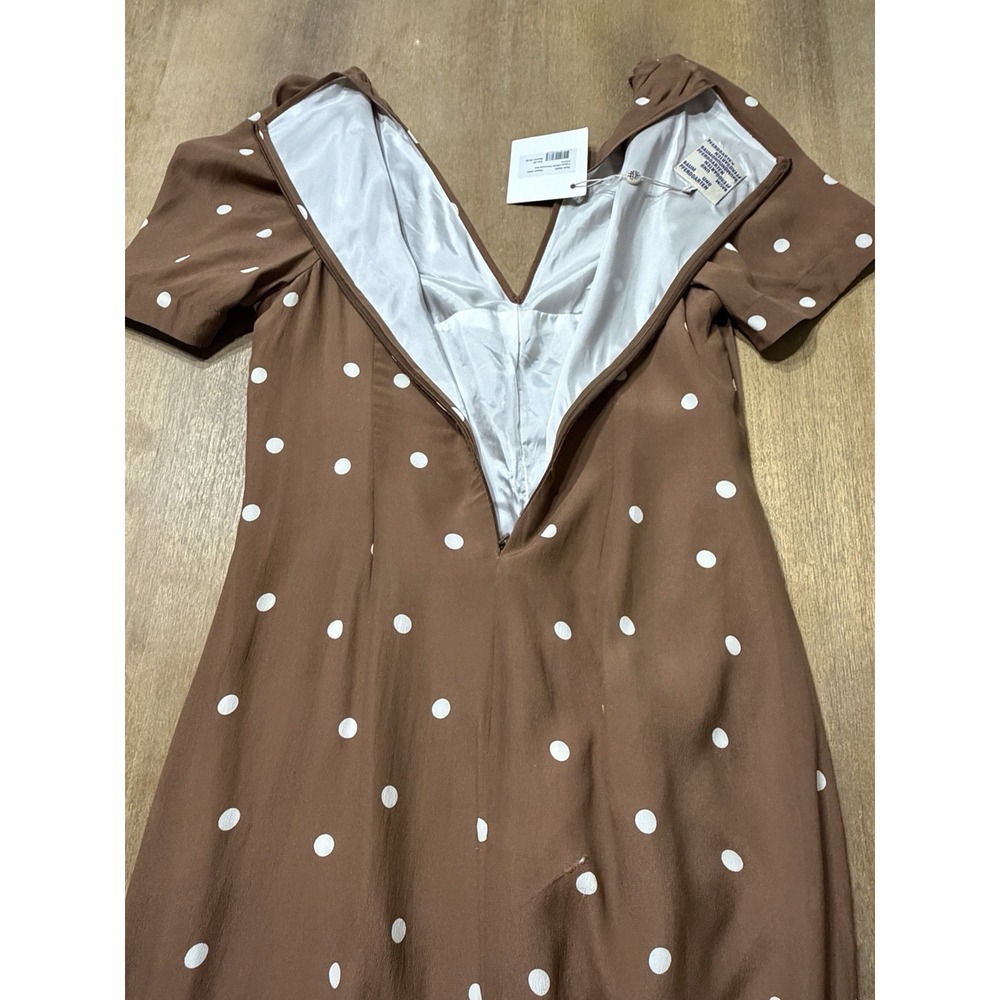 Baum und Pferdgarten Addax Silk Blend Midi Dress Size 10 *new with flaw - Picture 8 of 16